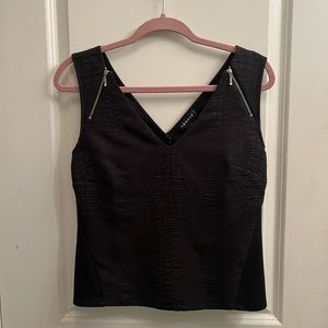Snakeskin Black Top